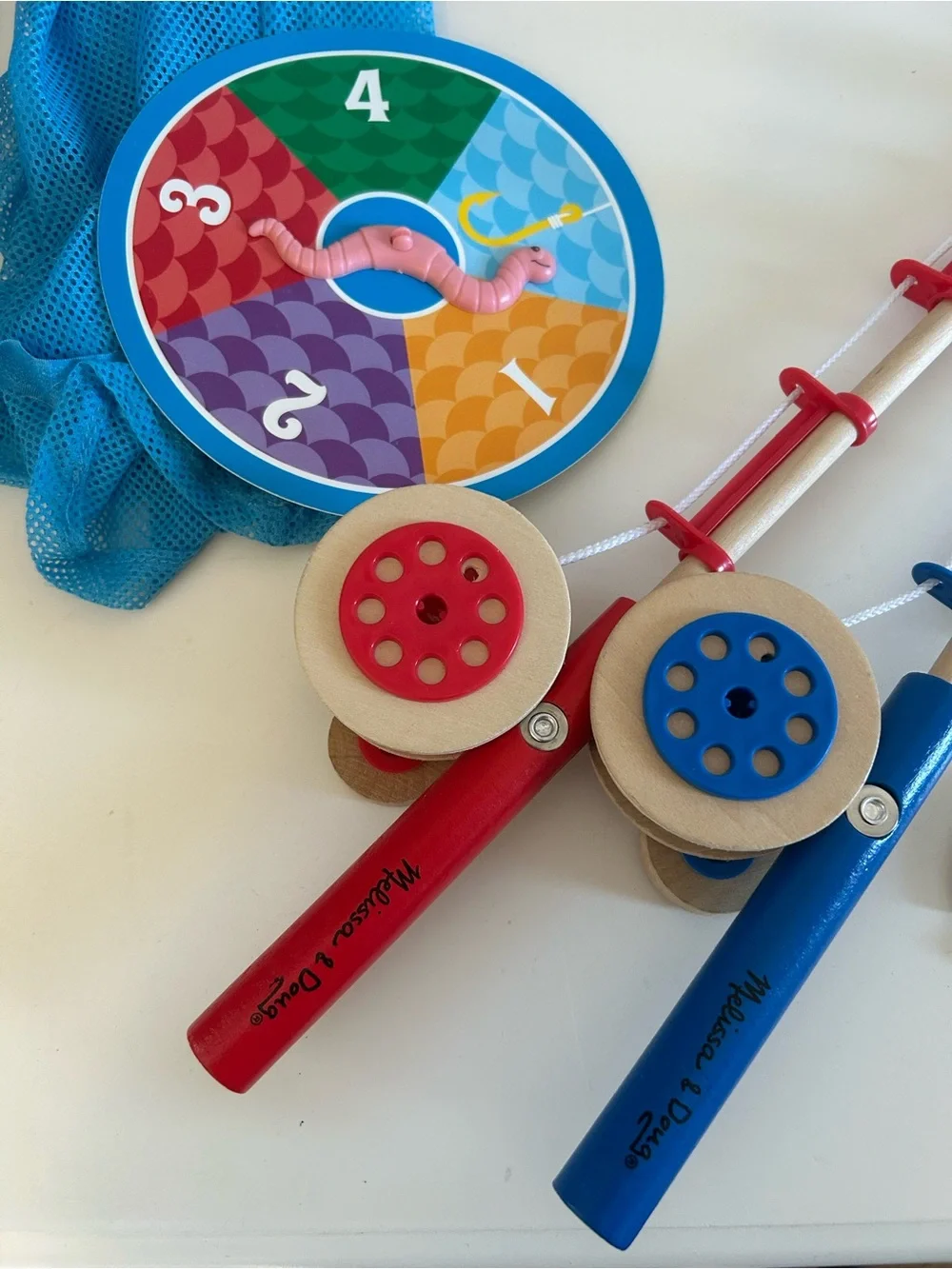 Melissa & Doug Catch & Count Magnetic Fishing Rod Game Kids Learning
